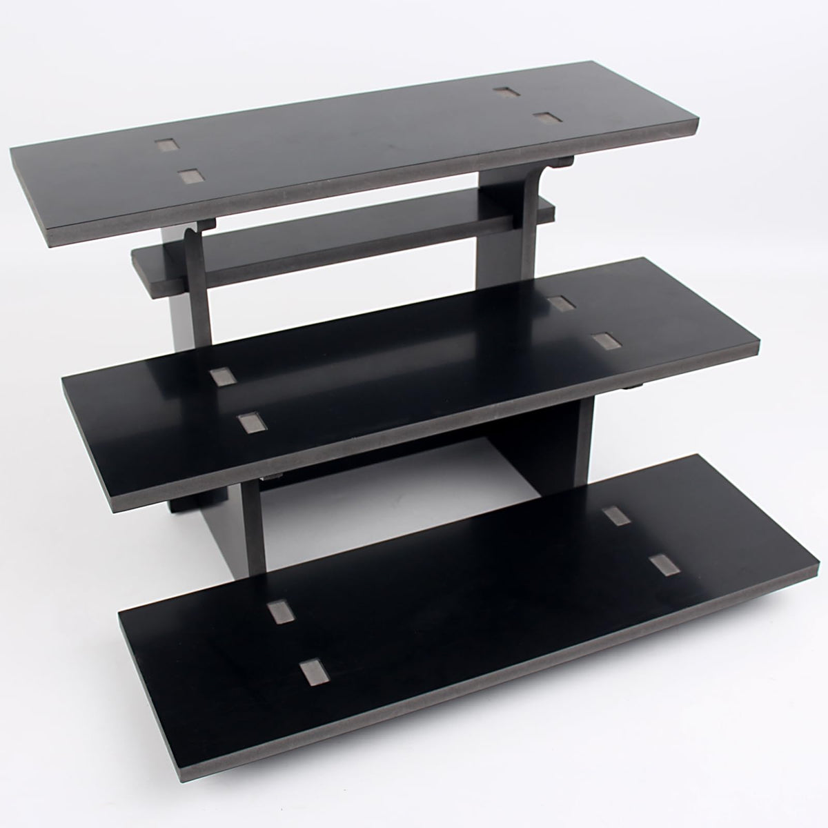 3 Tier Staight Retail Table Display Stands Farmers Market Display - Image 1