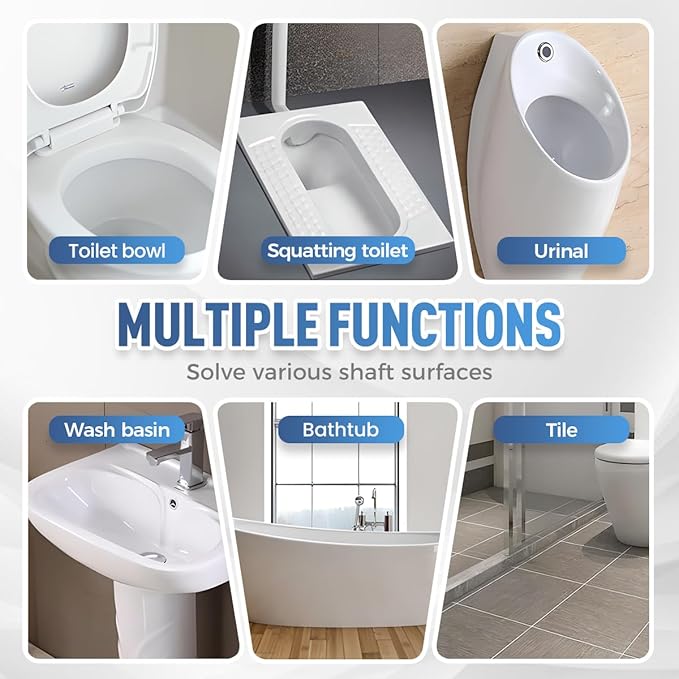 Powerful Pipe Dredging Agent, Sink Drain Cleaner for Kitchen Bathroom, Unclogging Solution for Pipes, Toilets & Showers (2)
