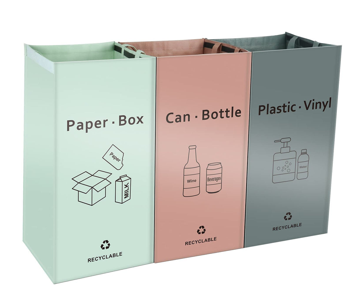 JIALAI HOME Separate Recycling Bin for Kitchen Home - Indoor - Image 2