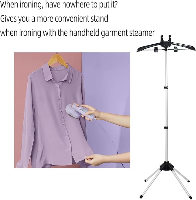 Steamer Hanger Stand,Steamer Stand For Clothes,Garment Rack For Steaming Clothes,Garment Hanger For Steaming Clothes Holder