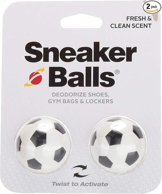 Sof Sole Sneaker Ball Shoe Odor Eliminator & Remover - Fresh, Clean Scent Blocks Odors - Twist-to-Activate - Compact & Durable - Fun, Colorful Designs - Ideal for Shoes, Gym Bags, Lockers