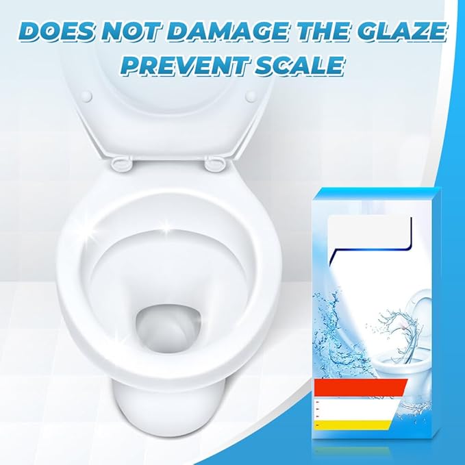 Toilet Bowl Cleaner Tablets, 2026 New Drop-In Cleaner for Freshness, Deodorizing & Stain Removal (12 Pack)