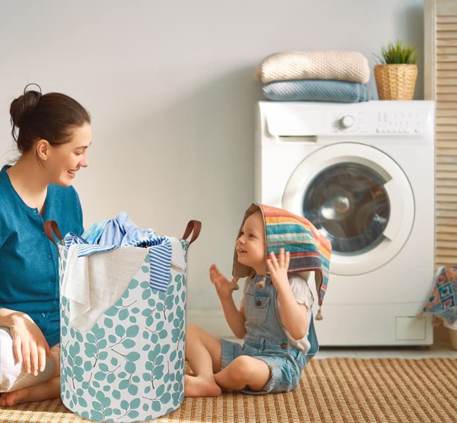 Laundry Baskets,Canvas Fabric Laundry Hamper - Image 4