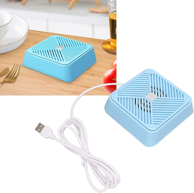 Mini USB Dishwasher, Blue Portable Dish Washing Machine with Ultrasonic Turbo Disinfection for Restaurant Travel Home Use