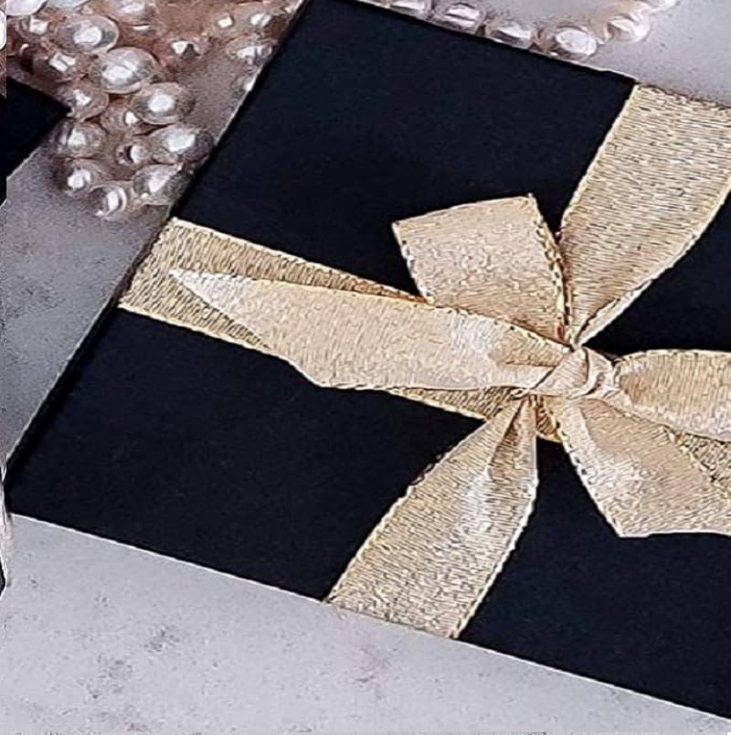 RJ Displays Jewelry Gift Boxes – 6 Pack Matte Black Cotton-Filled - Image 7
