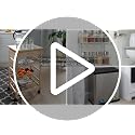 Organize It All Mobile Kitchen Utility Cart with Wire Drawers - Image 8