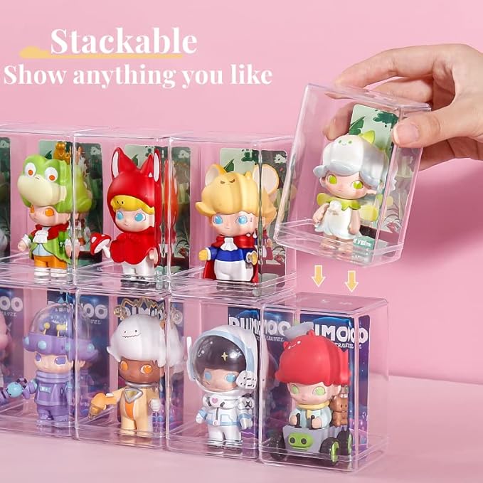 KissYou Acrylic Box Clear Display Box with Lid Plastic Square Cube Transparent Containers Jewelry Storage Box Wedding Party Favor Candy Boxes