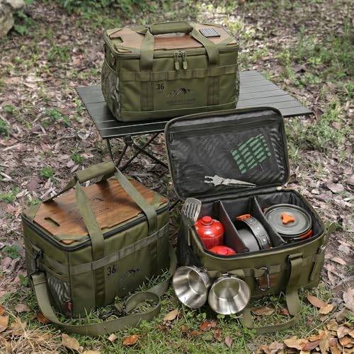 36L Tactical Camping Storage Bag with Cutting Board - Image 7