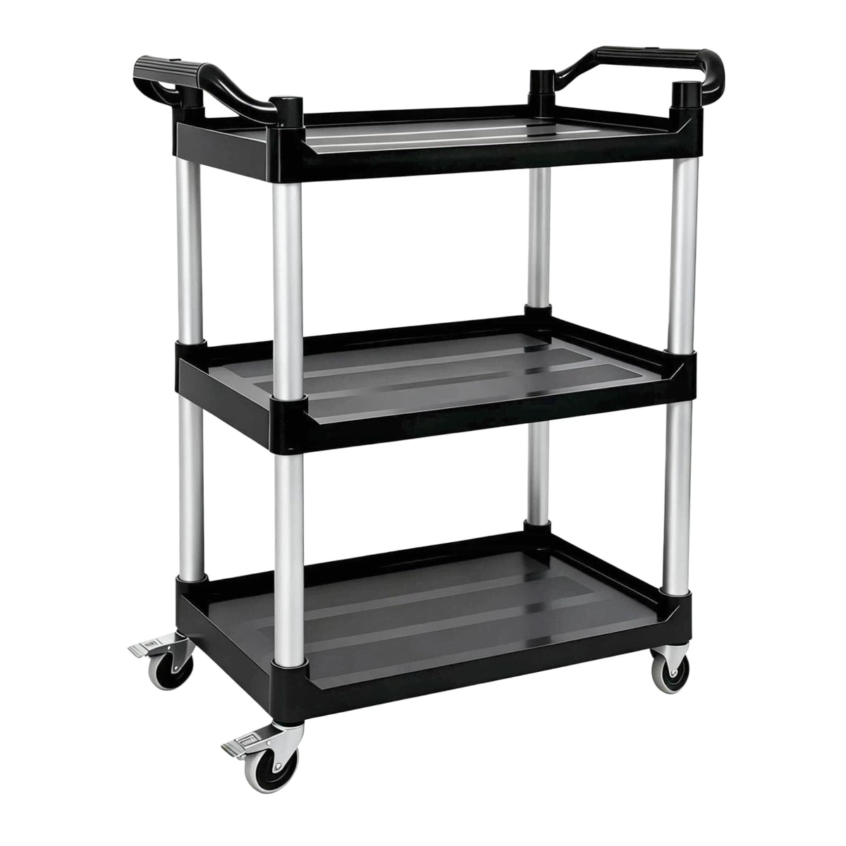 3 Tier Heavy Duty Detailing Rolling Utility Cart with Strong - Image 1