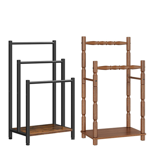 HOOBRO Free Standing Towel Rack and 2-Tier Freestanding - Image 1