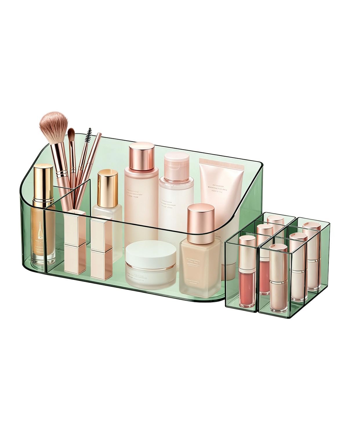 Makeup Tray Holder Organizer Cosmetic Display Case T | All Products - Image 1