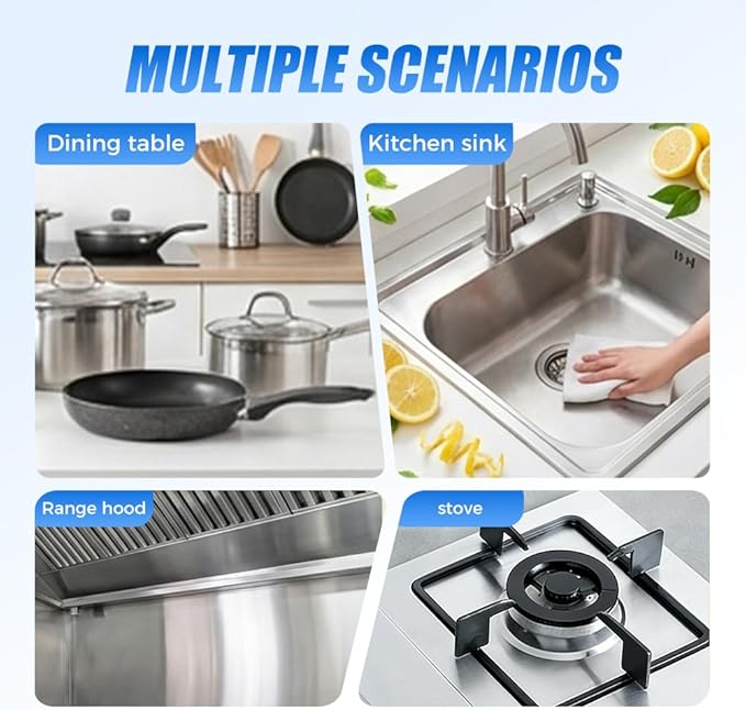 All Purpose Degreaser for Car and House, 2026 New Heavy Duty Degreaser | Convenient Oil Stain Remover, Cleaning Solution For Car House Oven Stove Cooktop Counter Quick Stain Removal (1PCS)