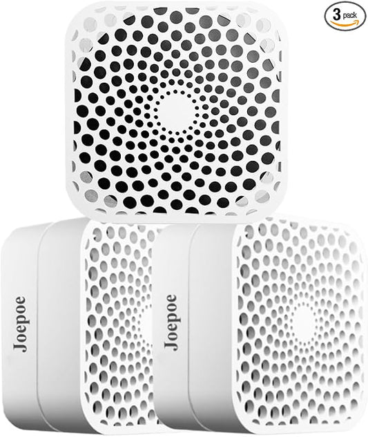 Refrigerator Deodorizer Lasts for 10 Years, Fridge Deodorizer Odor Eliminator 99%, Catalyst Air Purifier for Fridge & Freezer, Room, RV, Car, Closet, Shoe Cabinets and more (3-Pack)