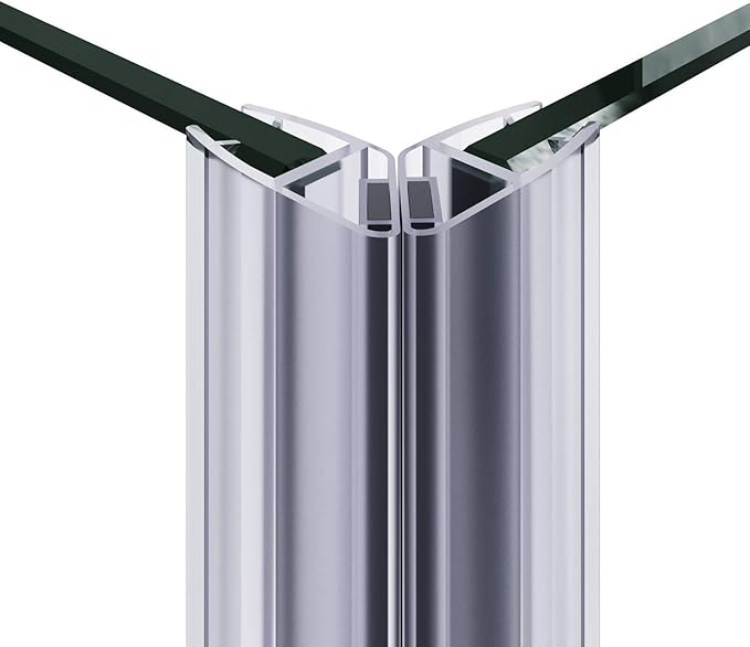 ELEGANT Corner Shower Enclosure For Bathroom 36 in.D x 36 in. W x 72 in. H, Double Sliding Shower Door with 1/4 in. Clear Glass, Chrome Finish (Shower Base Not Included)