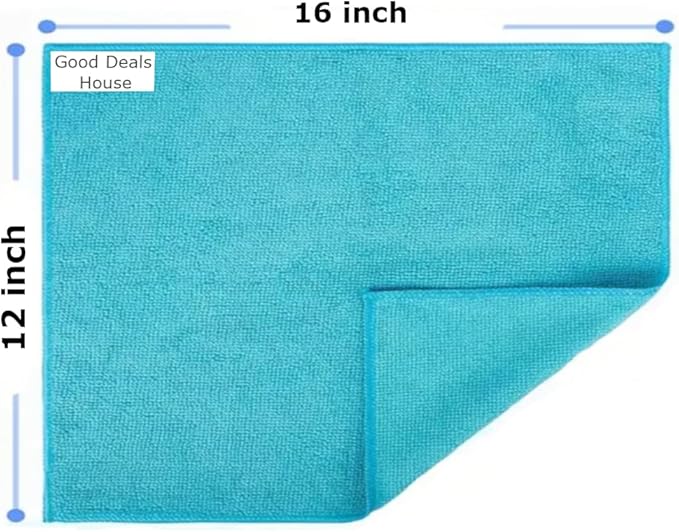 Cleaning Bundle: Comet Lemon Fresh Powder Cleanser with Bleach, 21 oz Bottles, 3 Pack + 2 Microfiber Cloths + 1 Narrow Brush