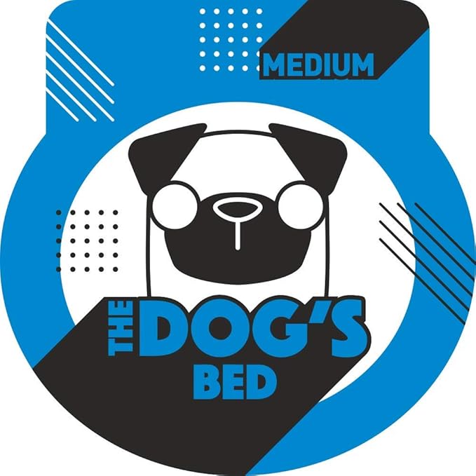 The Dog’s Bed, Medium Grey Plush Memory Foam, Pain Relief: Arthritis, Hip & Elbow Dysplasia, Post Surgery, Lameness, Supportive, Calming, Washable Cover