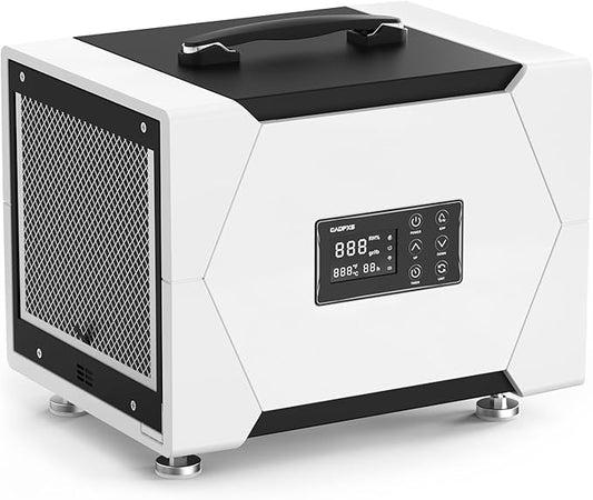 CADPXS Crawl Space Dehumidifier with Drain Hose, 80 Pint Commercial Dehumidifier for Basement, Home Use, Water Damage, Auto Defrost, Memory Start, cETL Certified, Up to 1000 Sq Ft