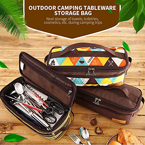 Camping Travel Cooking Utensils Organizer Travel Bag - Image 5