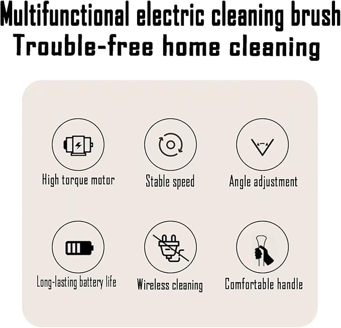 Electric Spin Scrubber, Multi-Purpose Cleaner,9 in 1 Electric Spin Scrubber,Cordless Cleaning Brush with 9 Replaceable Heads,Cordless Shower Scrubber,Adjustable and Detachable Handle(Green)