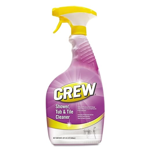CREW Diversey CBD540281EA Shower, Tub & Tile Cleaner, Liquid, 32 oz