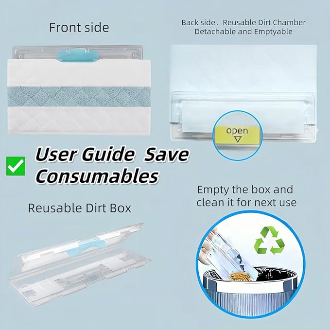 30Pcs Replacement of Split Type Mop Pad Compatible for Shark VACMOP Disposable Hard Floor Vacuum and Mop Pad Refills for Shark Vacmop Pro VM252 VM251 VM250 VM200 VC205 QM250 VM190 VM200P12 VMP30