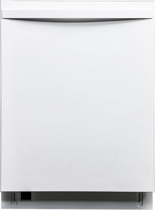 Kenmore 24" Built-In Dishwasher - Quiet Tub with TurboDry, Leak, & SmartWash Soil Detection - 15 Place Settings - 49 DBA - ENERGY STAR Certified - White