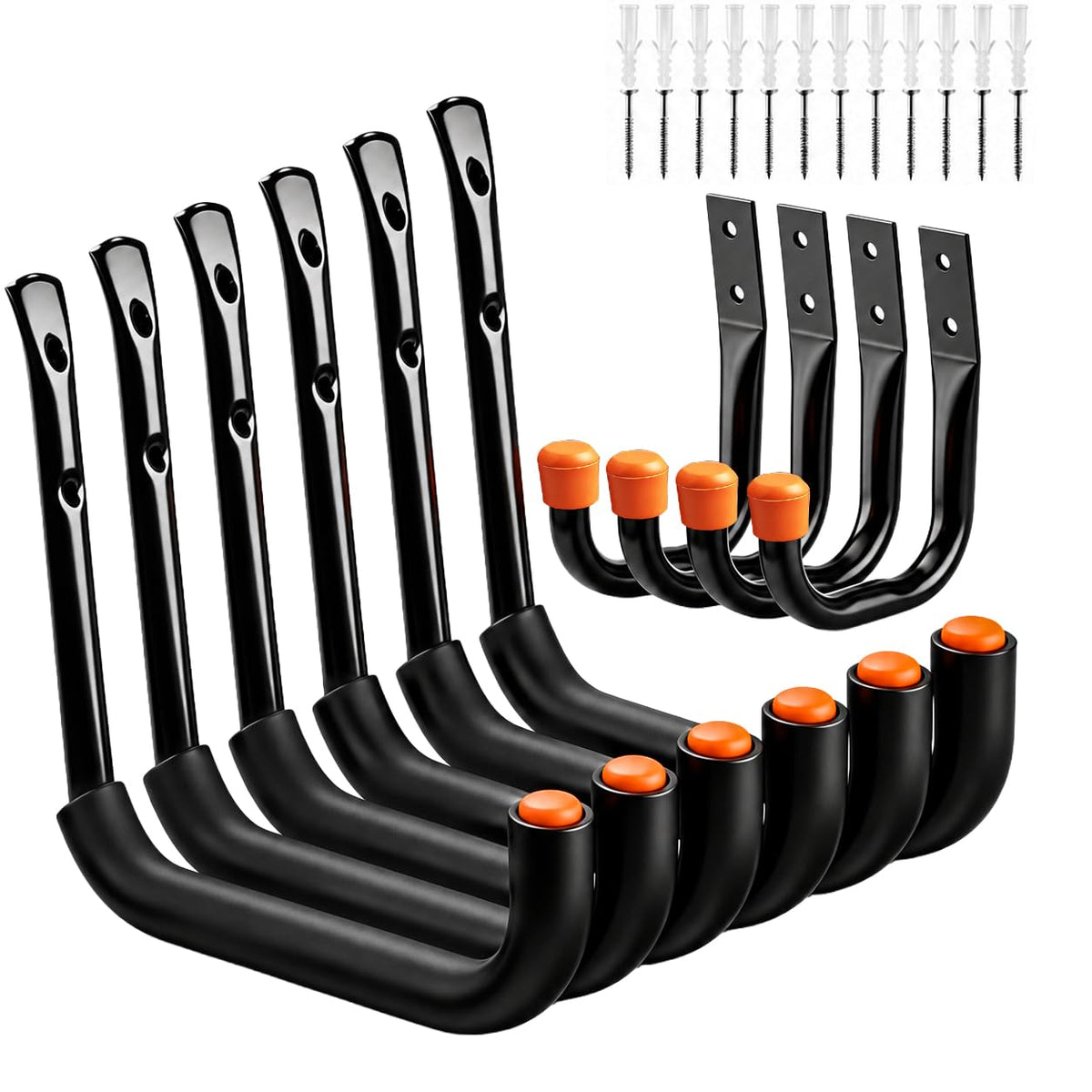 HORUSDY 10-Pack Garage Hooks, Utility Hook - Image 1