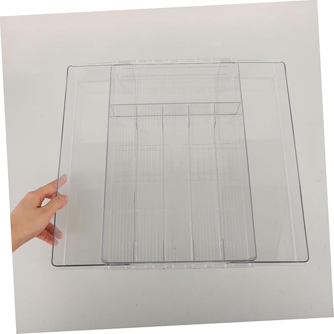 Expandable Silverware Organizer Cutlery Drawer Organizer Acrylic Storage for Kitchen and Office