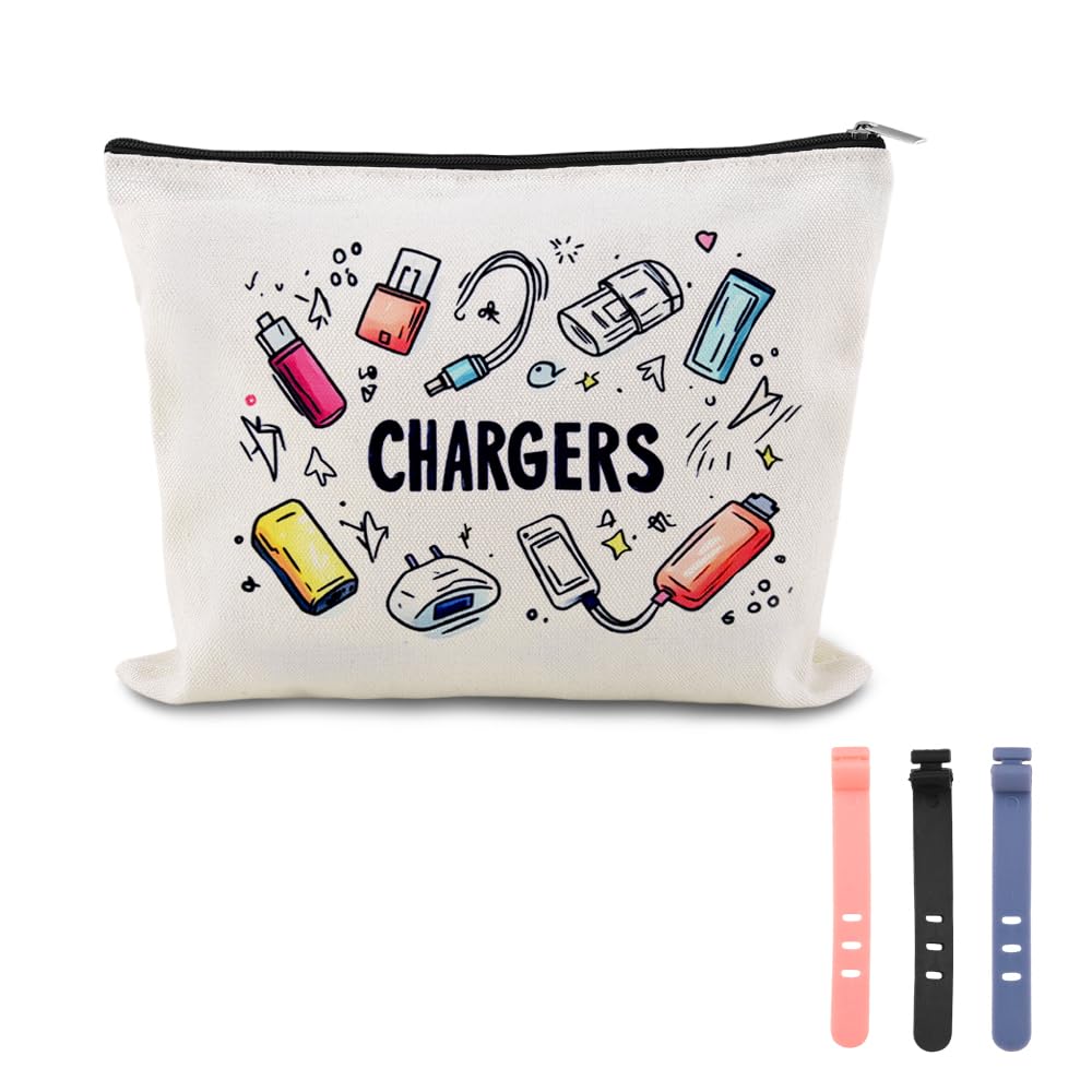 Travel Charger Organizer Bag for Cords and Cables Plug Charging - Image 1