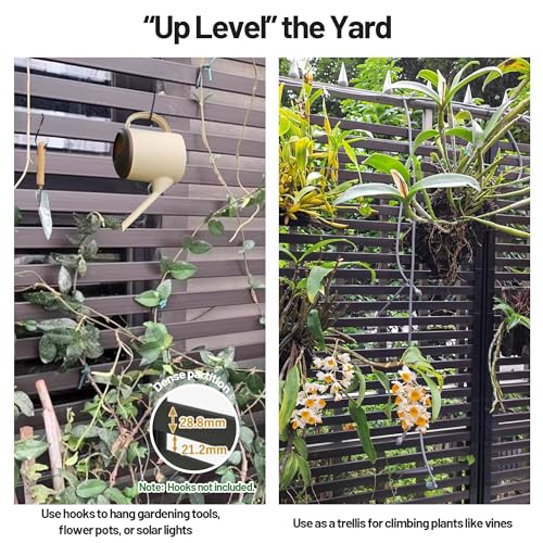 Twira Outdoor Privacy Screen 35" x 59", Privacy Fence - Image 5