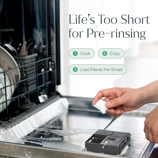 Puracy Dishwasher Pods, Natural Dishwasher Detergent, Free & Clear Dish tabs - Enzyme-Powered, Spot & Residue Free - TikTok Trend Items, Must Haves from TikTok Made Me Buy It (Citrus Skies, 18 Count)