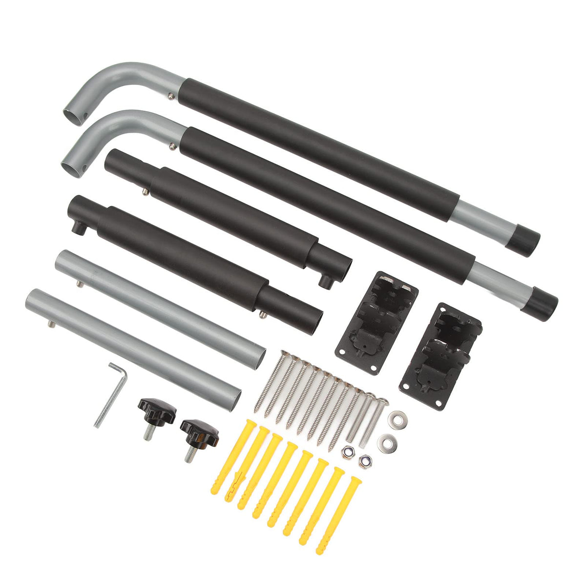 Car Roof Box Wall Mount Rack, Foldable Telescopic Storage - Image 1