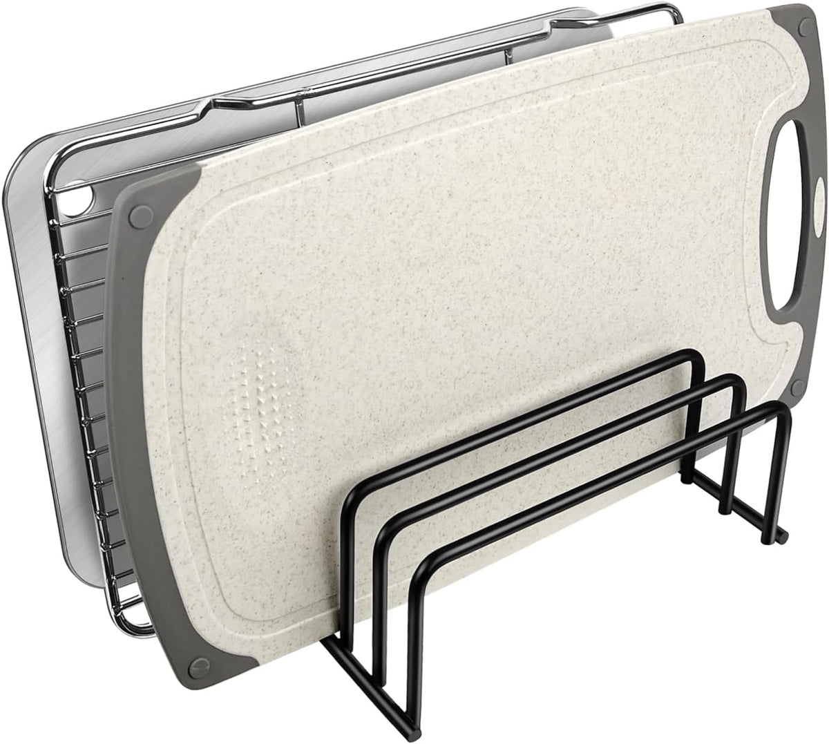 Gift Republic Cutting board organizers (1.0 and 0.6 inch - Image 1
