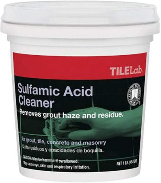 Custom Building Products TLSAC1 TLSACRA1 Sulfamic Acid Cleaner, Red 1 LB