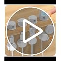 8 Pack 360° Rotatable Cable Clips Cord Organizer,Des | All Products - Image 8