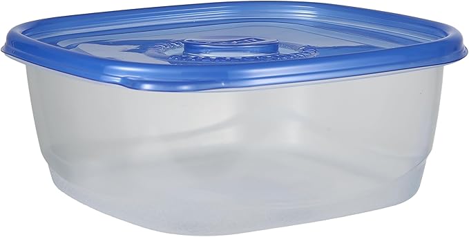 Glad GladWare XL Square Food Storage Containers, Family Size Meal Container with Lock Tight Seal for Leftovers and Meal Prep, Reusable and Dishwasher Safe, 104 Oz, 3 Count - 3 Pack
