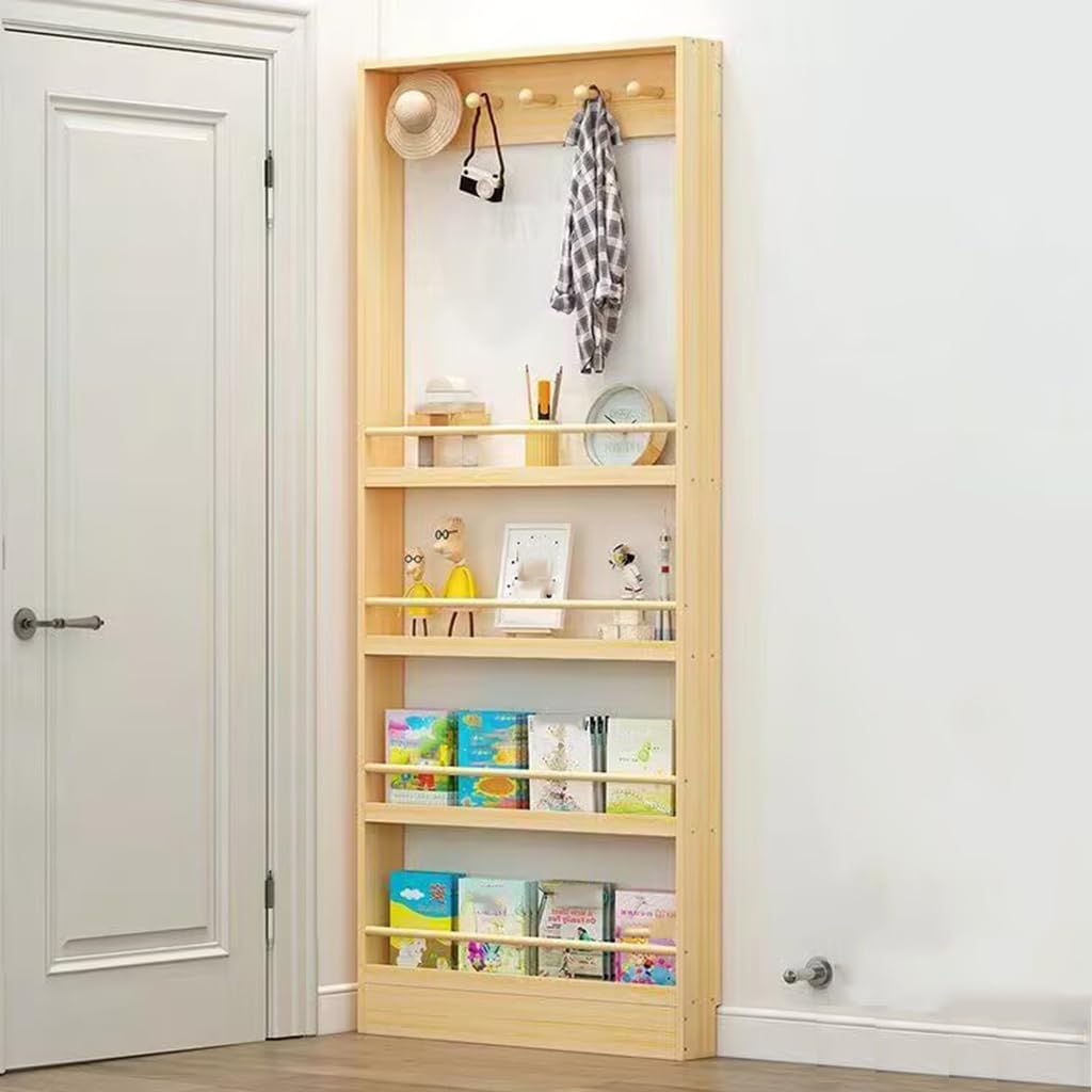 Narrow Storage Rack Behind The Door 3-4Tier,Behind The Door - Image 1