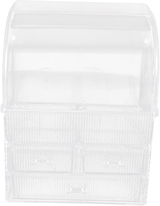 Large Makeup Organizer Box Drawers Acrylic Desktop Makeup Storage Easy Access to Your Beauty Products