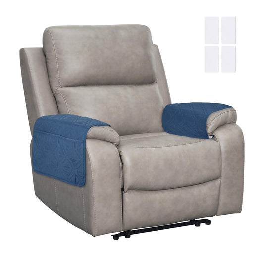 uxcell 2Pcs Sofa Armrest Covers Armchair Covers with Side - Image 1