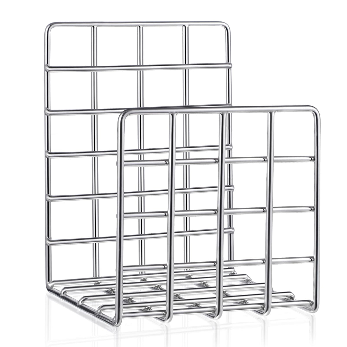 AceOrbit Metal Magazine Rack Holder, 304 Stainless Steel - Image 1