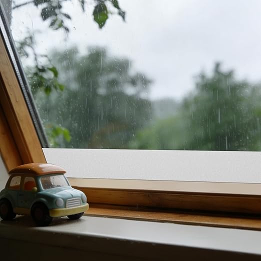 3 Roll 16.4 Ft x 2'' Window Condensation Prevention Absorber, Thick Window Moisture Absorbent Tape Reusable Condensation Prevention Felt Strip for Absorbing Water Keeping Dry