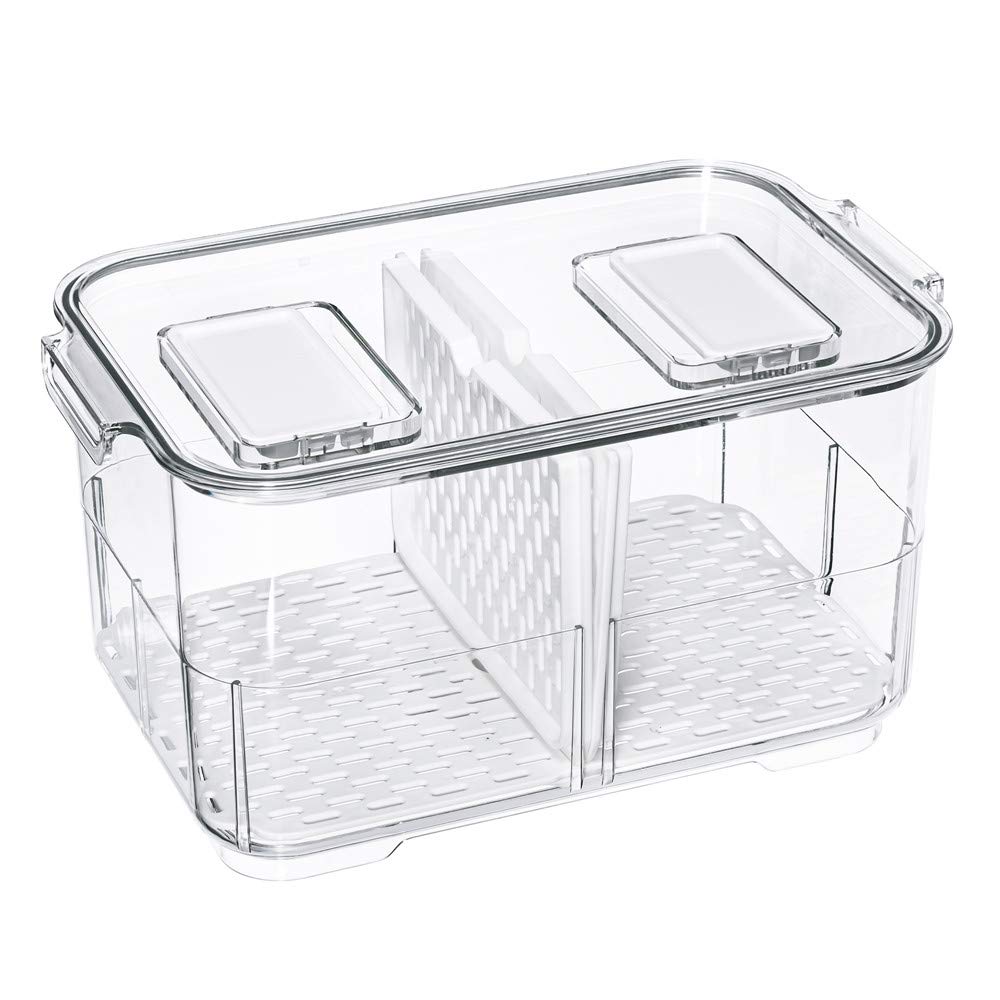 SANNO Fridge Food Storage Containers Produce Saver FreshWorks - Image 1