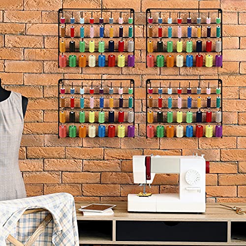 4 Pack Sewing & Embroidery Thread Rack Wall-Mounted Thread - Image 8