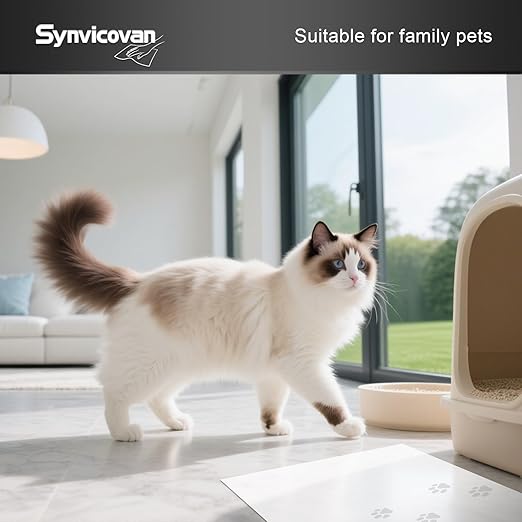 24" x 36" White Sticky Mat Tacky Pads Adhesive Floor Mat (5 Packs,150 Sheets,30 Sheets/Pack） for Cleanroom Laboratory Hospital Construction Pets Home and Gymnasium