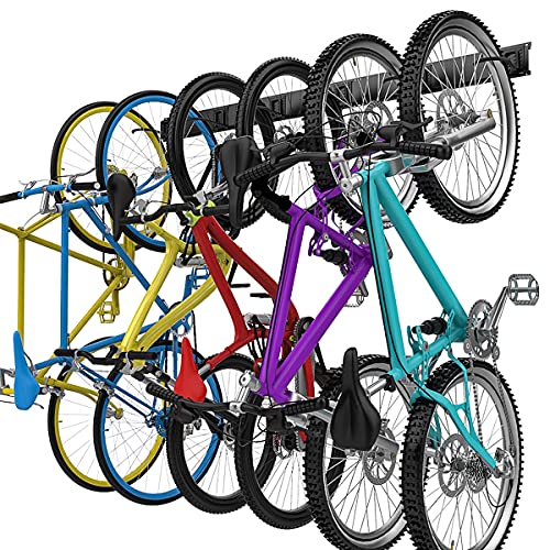 TORACK Bike Storage Rack, 6 Bike Rack Wall Mount Hom | All Products - Image 3