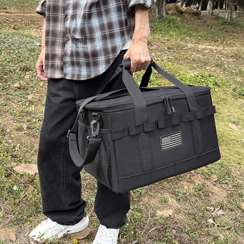 Tactical Camping Storage Bag 28L Utility Tote Bag Camp - Image 7