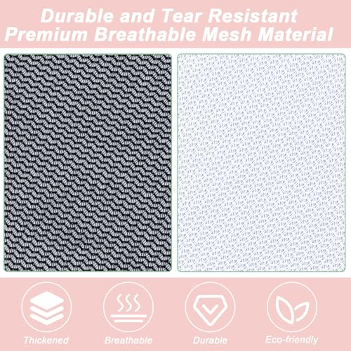 4 Pack Mesh Travel Laundry Bag 16" x 20"Extra Large Dirty Clothes - Image 6