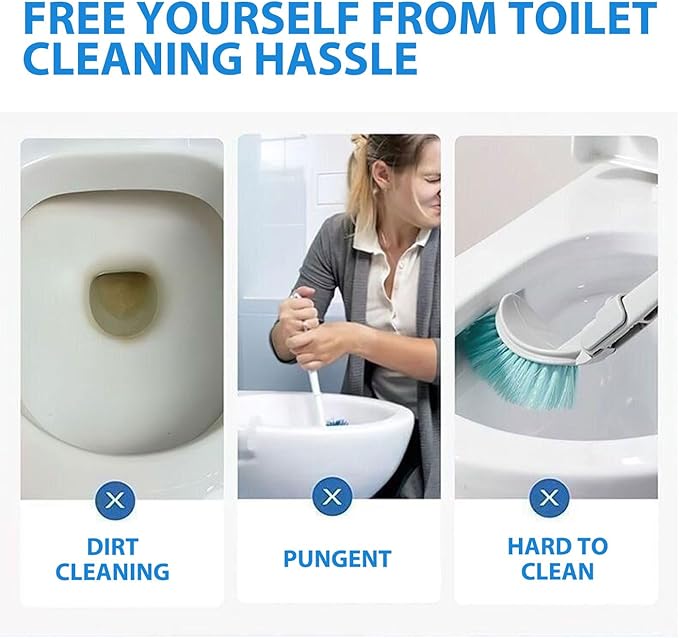 20 Count Automatic Toilet Bowl Cleaner Tablets, Bathroom Cleaning Tablets with Long-Lasting Formula, Toilet Cleaners