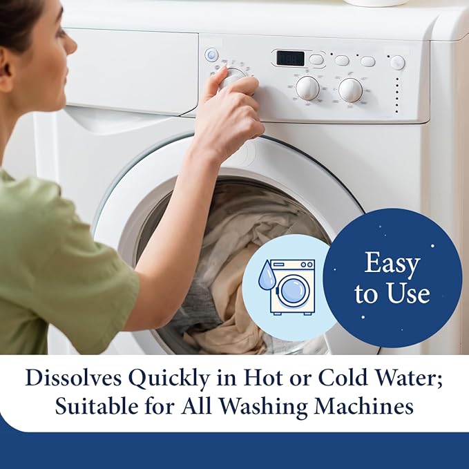 Cosy House Collection Laundry Detergent Sheets – Fresh Scent, 30 Sheets for 60 Loads, Travel-Friendly & Liquidless Technology, Powerful Cleaning