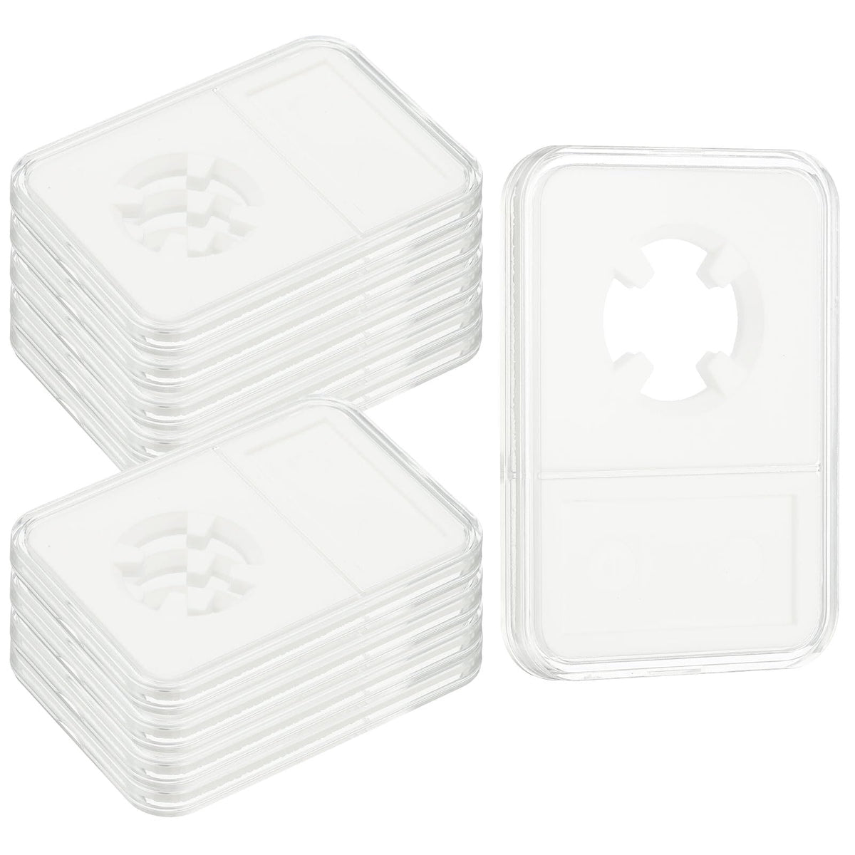 uxcell 10 Pack 18mm Coin Slab Display Holder, Clear | All Products - Image 1